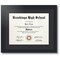 ArtToFrames Collage Photo Picture Frame with 1 - 11x14 inch Openings, Framed in Black with Over 62 Mat Color Options and Regular Glass (CSM-3926-726)